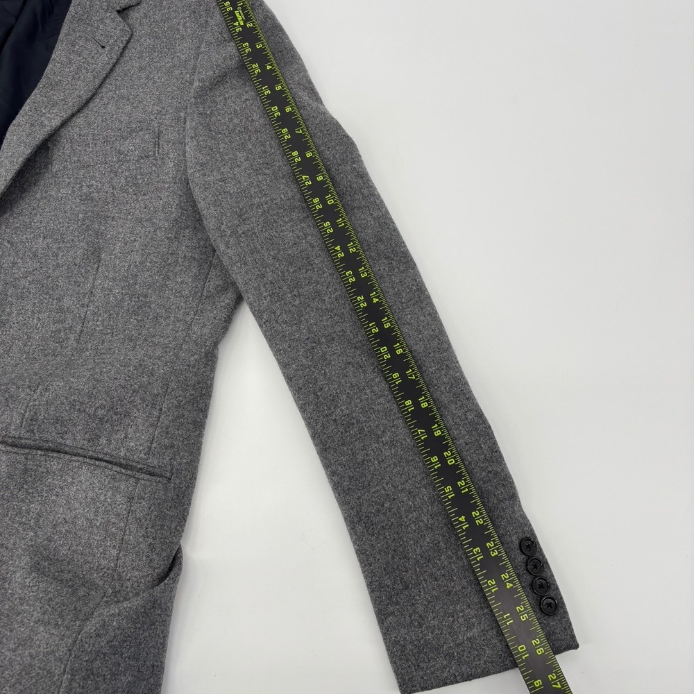 J. Crew Ludlow Blazer Gray Mens Size 42L Yorkshire Tweed Jacket Sport Coat - Picture 7 of 7